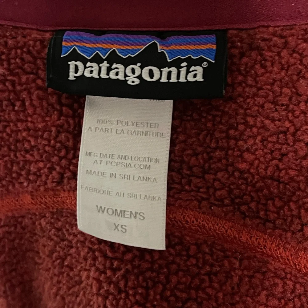 Patagonia Brick Red‎ Fleece Vest